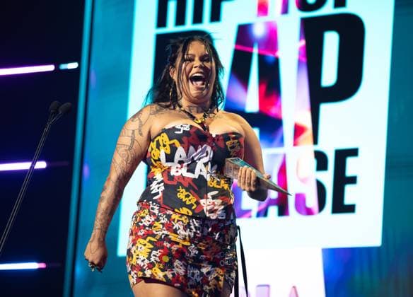 ARIA AWARDS 2025, Barkaa during the 2025 ARIA Awards at Hordern Pavilion in Sydney, Wednesday, November 19, 2025. ( NO ARCHIVING SYDNEY NEW SOUTH WALES AUSTRALIA  Copyright: xSITTHIXAYxDITTHAVONGx 20251119130298865633
