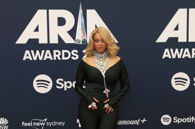 November 19, 2025: TYRA BANKS attends the 2025 ARIA Awards at the Hordern Pavilion on November 19, 2025 in Sydney, NSW Australia - ZUMAa155 20251119_aaa_a155_023 Copyright: xChristopherxKhouryx