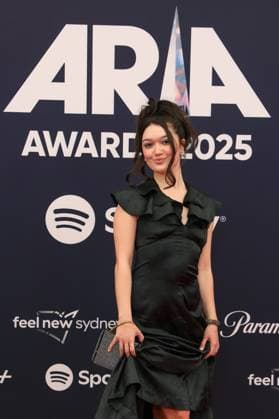 November 19, 2025: HELEINA ZARA attends the 2025 ARIA Awards at the Hordern Pavilion on November 19, 2025 in Sydney, NSW Australia - ZUMAa155 20251119_aaa_a155_043 Copyright: xChristopherxKhouryx