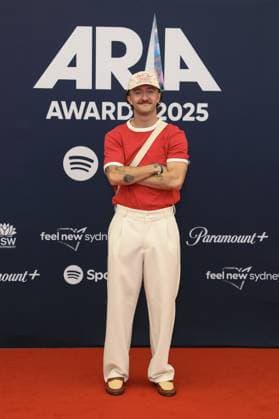 November 19, 2025: NATHAN LUST attends the 2025 ARIA Awards at the Hordern Pavilion on November 19, 2025 in Sydney, NSW Australia - ZUMAa155 20251119_aaa_a155_047 Copyright: xChristopherxKhouryx