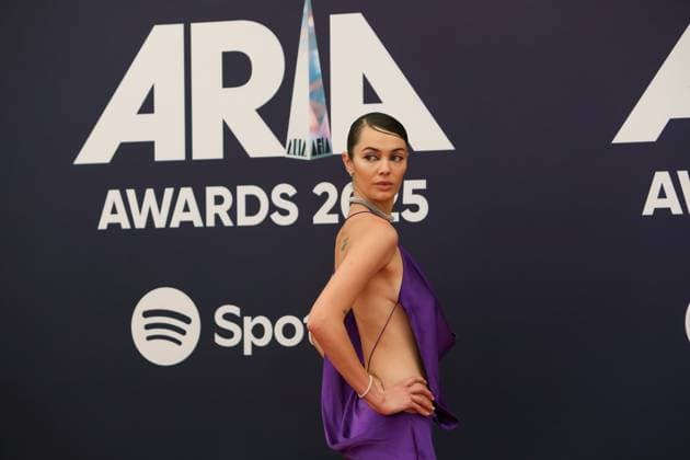 November 19, 2025: EMMA KATE-BOYD attends the 2025 ARIA Awards at the Hordern Pavilion on November 19, 2025 in Sydney, NSW Australia - ZUMAa155 20251119_aaa_a155_060 Copyright: xChristopherxKhouryx