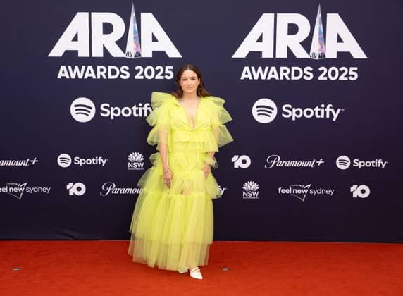 ARIA AWARDS 2025, Megan Washington during the 2025 ARIA Awards at Hordern Pavilion in Sydney, Wednesday, November 19, 2025. ( NO ARCHIVING SYDNEY NEW SOUTH WALES AUSTRALIA  Copyright: xSITTHIXAYxDITTHAVONGx 20251119132355886573