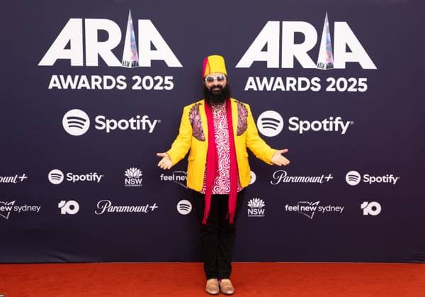 ARIA AWARDS 2025, Joseph Tawadros during the 2025 ARIA Awards at Hordern Pavilion in Sydney, Wednesday, November 19, 2025. ( NO ARCHIVING SYDNEY NEW SOUTH WALES AUSTRALIA  Copyright: xSITTHIXAYxDITTHAVONGx 20251119167740085811