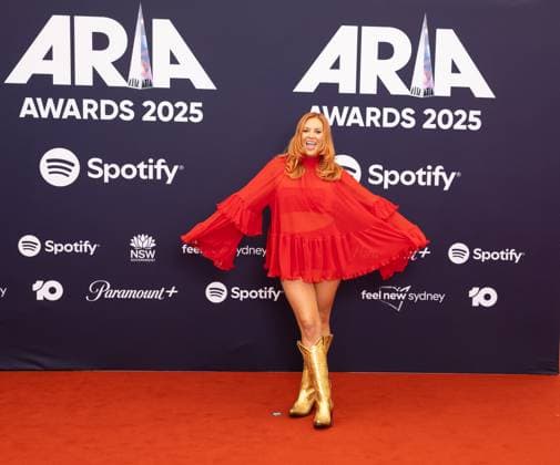 ARIA AWARDS 2025, Taylor Moss during the 2025 ARIA Awards at Hordern Pavilion in Sydney, Wednesday, November 19, 2025. ( NO ARCHIVING SYDNEY NEW SOUTH WALES AUSTRALIA  Copyright: xSITTHIXAYxDITTHAVONGx 20251119148478779974