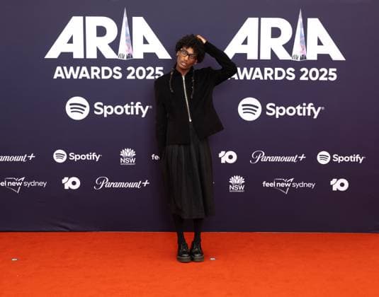 ARIA AWARDS 2025, Redd during the 2025 ARIA Awards at Hordern Pavilion in Sydney, Wednesday, November 19, 2025. ( NO ARCHIVING SYDNEY NEW SOUTH WALES AUSTRALIA  Copyright: xSITTHIXAYxDITTHAVONGx 20251119196125253335