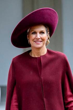 19-11-2025 Palace Queen Maxima and Grand Duchess Stephanie of Luxembourg at palace Noordeinde in The Hague. Â  Copyright: xPPEx