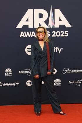 November 19, 2025: MARNEY MCQUEEN attends the 2025 ARIA Awards at the Hordern Pavilion on November 19, 2025 in Sydney, NSW Australia - ZUMAa155 20251119_aaa_a155_088 Copyright: xChristopherxKhouryx