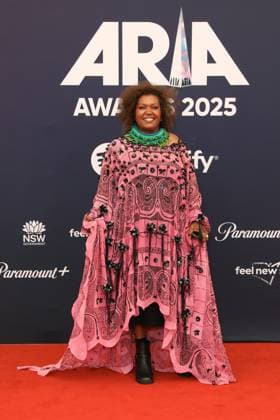 November 19, 2025: EMMA DONOVAN attends the 2025 ARIA Awards at the Hordern Pavilion on November 19, 2025 in Sydney, NSW Australia - ZUMAa155 20251119_aaa_a155_100 Copyright: xChristopherxKhouryx