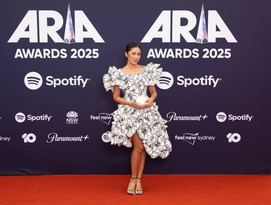 ARIA AWARDS 2025, Van-Anh Nguyen poses for a photo during the 2025 ARIA Awards at Hordern Pavilion in Sydney, Wednesday, November 19, 2025. ( NO ARCHIVING SYDNEY NEW SOUTH WALES AUSTRALIA  Copyright: xSITTHIXAYxDITTHAVONGx 20251120184821599504