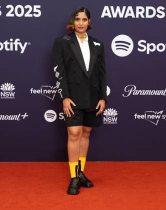 ARIA AWARDS 2025, Vidya Makan poses for a photo during the 2025 ARIA Awards at Hordern Pavilion in Sydney, Wednesday, November 19, 2025. ( NO ARCHIVING SYDNEY NEW SOUTH WALES AUSTRALIA  Copyright: xSITTHIXAYxDITTHAVONGx 20251120110174657267
