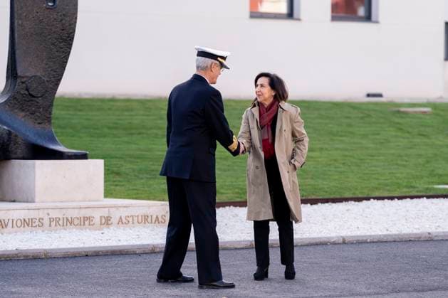 The King visits the Navys historical archive Sede Juan Sebastián de Elcano King Felipe VI, accompanied by the Minister of Defense, Margarita Robles, during a visit to the Navys historical archive Sede Juan Sebastián de Elcano, at the Alfonso X el Sabio barracks, on November 19, 2025, in Madrid Spain The Navys Historical Archive, main reference of the Navys documentary heritage, has two headquarters, one located in the Palace of Viso del Marqués in Ciudad Real and named after Álvaro de Bazán, and the other, newly built in Madrid, with modern and expandable facilities named Juan Sebastián de Elcano 19 NOVEMBER 2025 A Pé Espana Copyright: xA.xPÃ rezxMecax 7111199