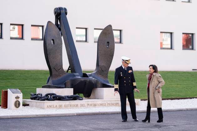 The King visits the Navys historical archive Sede Juan Sebastián de Elcano King Felipe VI, accompanied by the Minister of Defense, Margarita Robles, during a visit to the Navys historical archive Sede Juan Sebastián de Elcano, at the Alfonso X el Sabio barracks, on November 19, 2025, in Madrid Spain The Navys Historical Archive, main reference of the Navys documentary heritage, has two headquarters, one located in the Palace of Viso del Marqués in Ciudad Real and named after Álvaro de Bazán, and the other, newly built in Madrid, with modern and expandable facilities named Juan Sebastián de Elcano 19 NOVEMBER 2025 A Pé Espana Copyright: xA.xPÃ rezxMecax 7111200