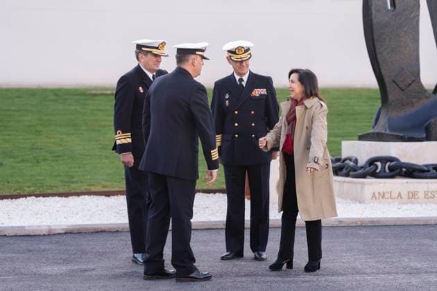 The King visits the Navys historical archive Sede Juan Sebastián de Elcano King Felipe VI, accompanied by the Minister of Defense, Margarita Robles, during a visit to the Navys historical archive Sede Juan Sebastián de Elcano, at the Alfonso X el Sabio barracks, on November 19, 2025, in Madrid Spain The Navys Historical Archive, main reference of the Navys documentary heritage, has two headquarters, one located in the Palace of Viso del Marqués in Ciudad Real and named after Álvaro de Bazán, and the other, newly built in Madrid, with modern and expandable facilities named Juan Sebastián de Elcano 19 NOVEMBER 2025 A Pé Espana Copyright: xA.xPÃ rezxMecax 7111201