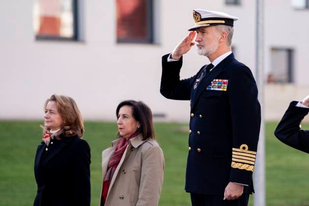 The King visits the Navys historical archive Sede Juan Sebastián de Elcano King Felipe VI, accompanied by the Minister of Defense, Margarita Robles, during a visit to the Navys historical archive Sede Juan Sebastián de Elcano, at the Alfonso X el Sabio barracks, on November 19, 2025, in Madrid Spain The Navys Historical Archive, main reference of the Navys documentary heritage, has two headquarters, one located in the Palace of Viso del Marqués in Ciudad Real and named after Álvaro de Bazán, and the other, newly built in Madrid, with modern and expandable facilities named Juan Sebastián de Elcano 19 NOVEMBER 2025 A Pé Espana Copyright: xA.xPÃ rezxMecax 7111203