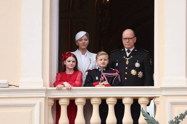 FÃªte nationale Monaco NO TABLOIDS WEB & PRINT, BILDZEITUNG OUT, BILD.DE OUT, NO DAILY MAIL, NO DAILY MAIL GROUP, NO VOICI, NO CLOSER, NO PUBLIC Princess Charlene of Monaco, Prince Jacques of Monaco, Prince Albert II of Monaco and Princess Gabriella of Monaco at the Balcony Palace during the Monaco National Day Celebrations, on November 19 TH 2025 La princesse Charlene de Monaco, le prince Jacques de Monaco, le prince Albert II de Monaco et la princesse Gabriella de Monaco au balcon du palais lors des cÃ lÃ brations de la FÃªte nationale monÃ gasque, le 19 novembre  Copyright: x Allpixx