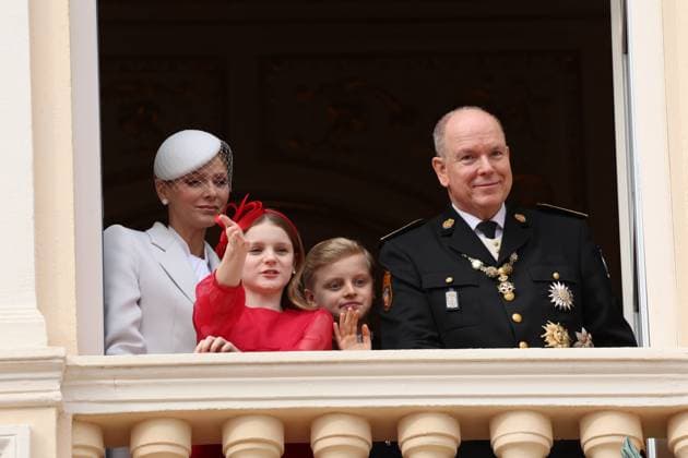 FÃªte nationale Monaco NO TABLOIDS WEB & PRINT, BILDZEITUNG OUT, BILD.DE OUT, NO DAILY MAIL, NO DAILY MAIL GROUP, NO VOICI, NO CLOSER, NO PUBLIC Princess Charlene of Monaco, Prince Jacques of Monaco, Prince Albert II of Monaco and Princess Gabriella of Monaco at the Balcony Palace during the Monaco National Day Celebrations, on November 19 TH 2025 La princesse Charlene de Monaco, le prince Jacques de Monaco, le prince Albert II de Monaco et la princesse Gabriella de Monaco au balcon du palais lors des cÃ lÃ brations de la FÃªte nationale monÃ gasque, le 19 novembre  Copyright: x Allpixx