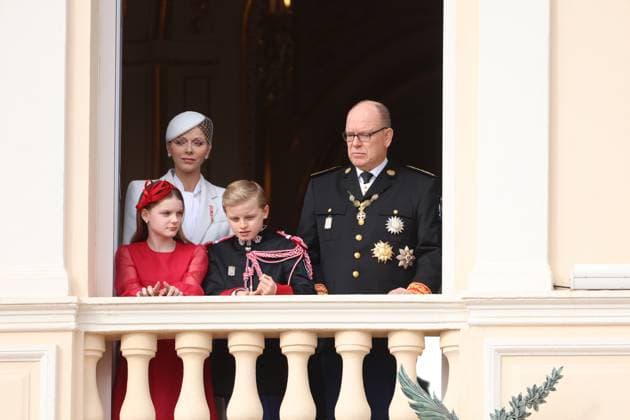 FÃªte nationale Monaco NO TABLOIDS WEB & PRINT, BILDZEITUNG OUT, BILD.DE OUT, NO DAILY MAIL, NO DAILY MAIL GROUP, NO VOICI, NO CLOSER, NO PUBLIC Princess Charlene of Monaco, Prince Jacques of Monaco, Prince Albert II of Monaco and Princess Gabriella of Monaco at the Balcony Palace during the Monaco National Day Celebrations, on November 19 TH 2025 La princesse Charlene de Monaco, le prince Jacques de Monaco, le prince Albert II de Monaco et la princesse Gabriella de Monaco au balcon du palais lors des cÃ lÃ brations de la FÃªte nationale monÃ gasque, le 19 novembre  Copyright: x Allpixx