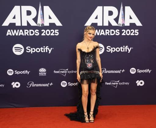 ARIA AWARDS 2025, MAY-A poses for a photo during the 2025 ARIA Awards at Hordern Pavilion in Sydney, Wednesday, November 19, 2025. ( NO ARCHIVING SYDNEY NEW SOUTH WALES AUSTRALIA  Copyright: xSITTHIXAYxDITTHAVONGx 20251120188805757726