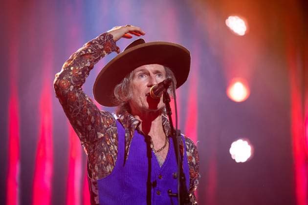 ARIA AWARDS 2025, You Am I frontman Tim Rogers performs during the 2025 ARIA Awards at Hordern Pavilion in Sydney, Wednesday, November 19, 2025. ( NO ARCHIVING SYDNEY NEW SOUTH WALES AUSTRALIA  Copyright: xSITTHIXAYxDITTHAVONGx 20251119122750611085