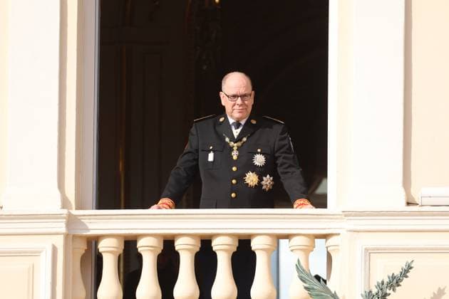Balcony Palace during the Monaco National Day Celebrations NO TABLOIDS WEB & PRINT, BILDZEITUNG OUT, BILD.DE OUT, NO DAILY MAIL, NO DAILY MAIL GROUP, NO VOICI, NO CLOSER, NO PUBLIC Princess Charlotte, Princess Stephanie, Caroline, of Monaco,Andrea Casiraghi, Tatiana Santo Domingo ,Pierre Casiraghi, Beatrice Borromeo ,Louis Ducruet at the Balcony Palace during the Monaco National Day Celebrations, on November 19 TH 2025  Copyright: xFabricexChasseryx