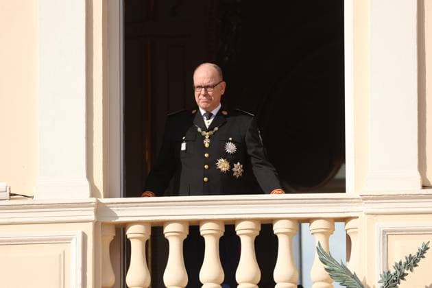 Balcony Palace during the Monaco National Day Celebrations NO TABLOIDS WEB & PRINT, BILDZEITUNG OUT, BILD.DE OUT, NO DAILY MAIL, NO DAILY MAIL GROUP, NO VOICI, NO CLOSER, NO PUBLIC Princess Charlotte, Princess Stephanie, Caroline, of Monaco,Andrea Casiraghi, Tatiana Santo Domingo ,Pierre Casiraghi, Beatrice Borromeo ,Louis Ducruet at the Balcony Palace during the Monaco National Day Celebrations, on November 19 TH 2025  Copyright: xFabricexChasseryx