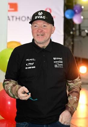 Joey Kelly at a photo session for the 24-hour birthday challenge for the 30th anniversary of the RTL Spendenmarathon wir helfen Kindern, which takes place from 20 11 18 00 hrs