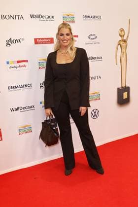 Angelina Kirsch bei der Verleihung Goldene Bild der Frau am 19.11.2025 im Stage Theater in Hamburg Goldene Bild der Frau Verleihung 2025 in Hamburg 
