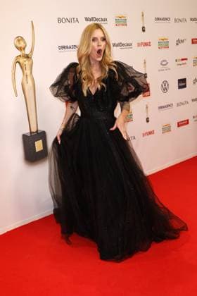 Mirja du Mont at the Goldene Bild der Frau award ceremony on 19 11 2025 at the Stage Theater in Hamburg Goldene Bild der Frau award ceremony 2025 in Hamburg