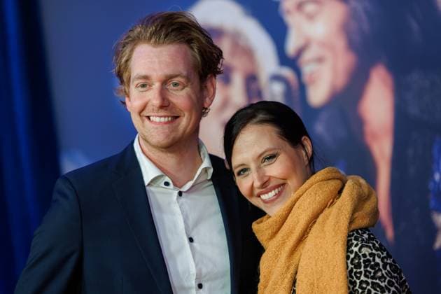 Premiere Song Sung Blue Johannes Heinrichs and Nadja Jo Klapper at the European premiere of the movie Song Sung Blue at the Zoo Palast on 19 11 2025 in Berlin Copyright: xEventpressxKochanx