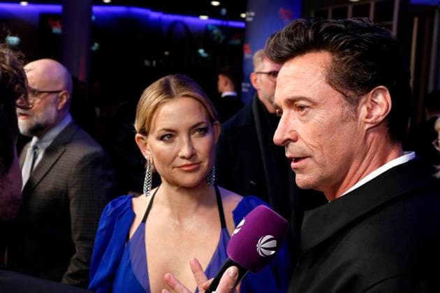 Song Sung Blue, film premiere at Zoo Palast, Berlin, 19 11 2025 Kate Hudson and Hugh Jackman at the Red Carpet Photocall of SONG SUNG BLUE at Zoo Palast Berlin on 19 11 2025 Berlin Zoo Palast Copyright: xAnitaxBuggex