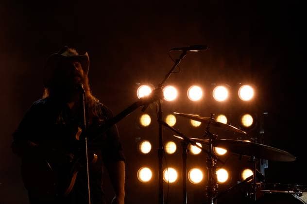 Chris Stapleton performs onstage during the 59th CMA Awards at the Bridgestone Arena in Nashville, Tennessee, on Wednesday, November 19, 2025.  NAS20251119298 JOHNxANGELILLO