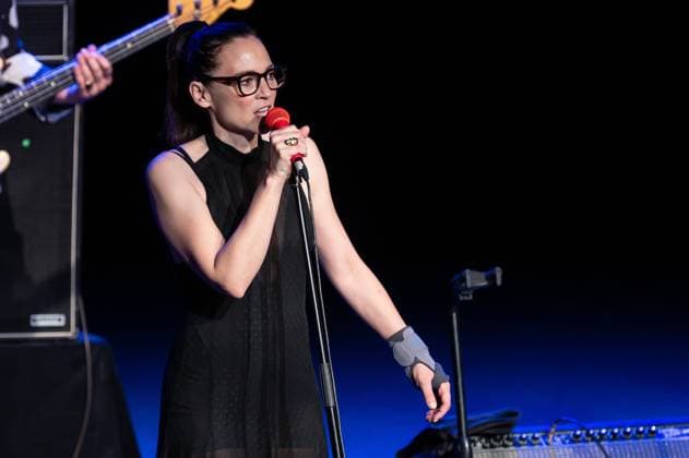 JAZZMADRID concert at the Fernanda Gómez Theatre in Madrid, Spain - 19 Nov 2025 Leonor Watling performs during the JAZZMADRID concert at the Fernanda Gómez Theatre in Madrid. Madrid Spain Copyright: xAtilanoxGarciax xSOPAxImagesx photo00977