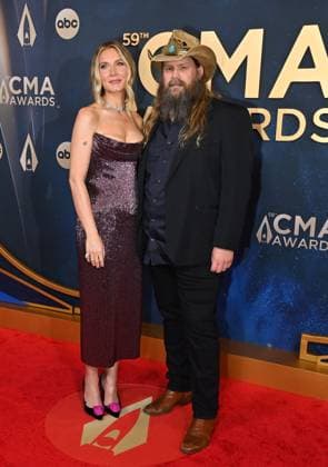 59th Annual CMA Awards - Arrivals Morgan Stapleton and Chris Stapleton arriving at the 59th Annual Country Music Association Awards held at the Bridgestone Arena on November 19, 2025 in Nashville, TN. Nashville Bridgestone Arena Tennessee USA Copyright: xOConnor-Arroyo AFF-USA.comx
