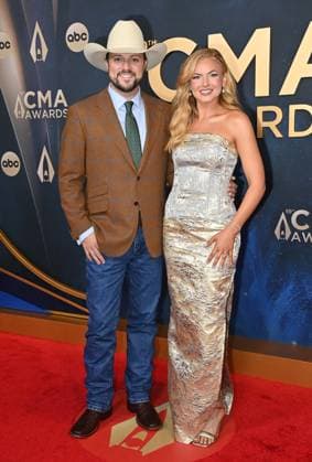 59th Annual CMA Awards - Arrivals Walker Montgomery and Krista Slaubaugh arriving at the 59th Annual Country Music Association Awards held at the Bridgestone Arena on November 19, 2025 in Nashville, TN. Nashville Bridgestone Arena Tennessee USA Copyright: xOConnor-Arroyo AFF-USA.comx