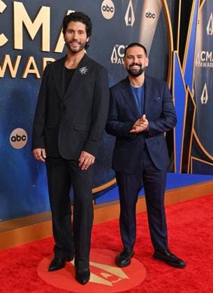 59th Annual CMA Awards - Arrivals Dan+Shay arriving at the 59th Annual Country Music Association Awards held at the Bridgestone Arena on November 19, 2025 in Nashville, TN. Nashville Bridgestone Arena Tennessee USA Copyright: xOConnor-Arroyo AFF-USA.comx