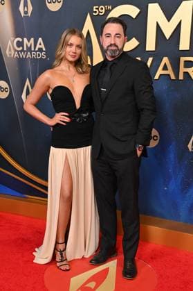 59th Annual CMA Awards - Arrivals Kerry Fisher and Derek Wells arriving at the 59th Annual Country Music Association Awards held at the Bridgestone Arena on November 19, 2025 in Nashville, TN. Nashville Bridgestone Arena Tennessee USA Copyright: xOConnor-Arroyo AFF-USA.comx