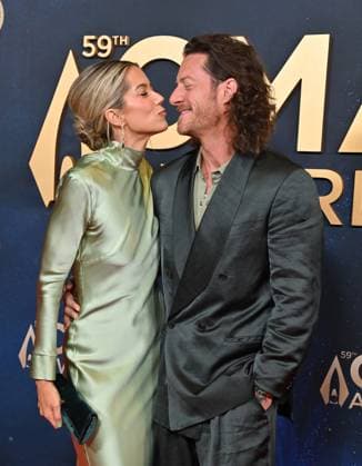 59th Annual CMA Awards - Arrivals Hayley Stommel and Tyler Hubbard arriving at the 59th Annual Country Music Association Awards held at the Bridgestone Arena on November 19, 2025 in Nashville, TN. Nashville Bridgestone Arena Tennessee USA Copyright: xOConnor-Arroyo AFF-USA.comx