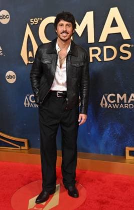 59th Annual CMA Awards - Arrivals Morgan Evans arriving at the 59th Annual Country Music Association Awards held at the Bridgestone Arena on November 19, 2025 in Nashville, TN. Nashville Bridgestone Arena Tennessee USA Copyright: xOConnor-Arroyo AFF-USA.comx