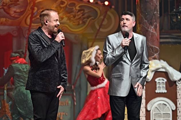 Crazy Christmas Our favorite Christmas songs Paul Reeves and Ross Antony on the occasion of the live show Crazy Christmas Our favorite Christmas songs on 19 11 2025 at Europapark Rust 20251119MWI095324