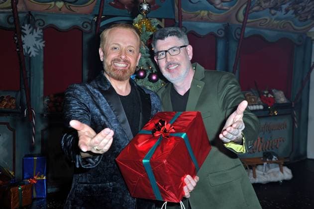 Crazy Christmas Our favorite Christmas songs Paul Reeves and Ross Antony on the occasion of the live show Crazy Christmas Our favorite Christmas songs on 19 11 2025 at Europapark Rust 20251119MWI095489