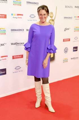abb Ildiko von Kuerthy author as a guest on the red carpet at the award ceremony of the Golden Image of a Woman 2025 at the Theater im Hafen on 19 11 2025 in Hamburg Hamburg Germany