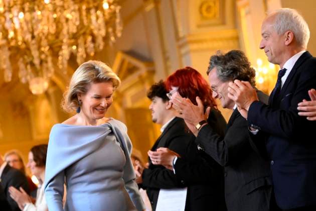 Queen Mathilde Attends 25th Anniversary of The Queen Mathilde Fund BRUSSELS, BELGIUM - NOVEMBER 20 : Queen Mathilde of Belgium pictured attending the official 25th anniversary celebrations of the Queen Mathilde Fund (KMF) on November 20, 2025 in Brussels, Belgium, 20 11 2025 Brussels Belgium  Copyright: xPhilipxReynaersx