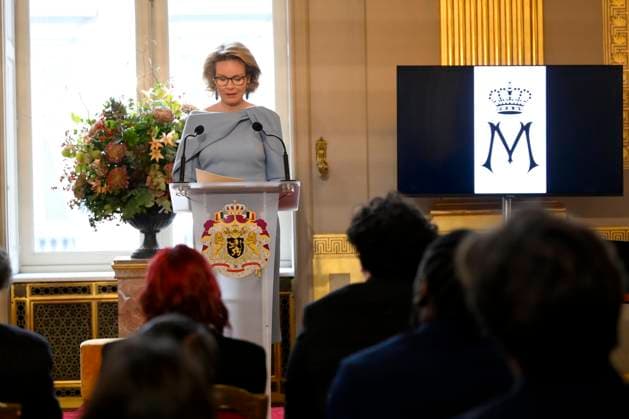 Queen Mathilde Attends 25th Anniversary of The Queen Mathilde Fund BRUSSELS, BELGIUM - NOVEMBER 20 : Queen Mathilde of Belgium pictured attending the official 25th anniversary celebrations of the Queen Mathilde Fund (KMF) on November 20, 2025 in Brussels, Belgium, 20 11 2025 Brussels Belgium  Copyright: xPhilipxReynaersx