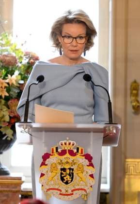 Queen Mathilde Attends 25th Anniversary of The Queen Mathilde Fund BRUSSELS, BELGIUM - NOVEMBER 20 : Queen Mathilde of Belgium pictured attending the official 25th anniversary celebrations of the Queen Mathilde Fund (KMF) on November 20, 2025 in Brussels, Belgium, 20 11 2025 Brussels Belgium  Copyright: xPhilipxReynaersx