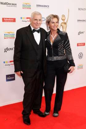 Heinz Hoenig mit Ehefrau Annika Kärsten-Hoenig bei der 18. Verleihung der Goldenen Bild der Frau 2025 im Stage Theater im Hafen. Hamburg, 19.11.2025 Foto:xC.xTamckex xFuturexImagex goldene_bild_5244