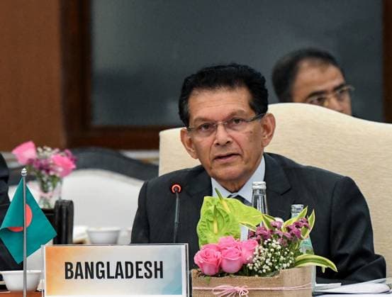 The 7th Meeting of the National Security Advisers (NSAs) of the Colombo Security Conclave New Delhi, Nov 20 (ANI): Bangladesh National Security Advisor Khalilur Rahman speaks during the 7th Meeting of the National Security Advisers (NSAs) of the Colombo Security Conclave, in New Delhi on Thursday. New Delhi Delhi India Copyright: xANIx ANI_20251120084