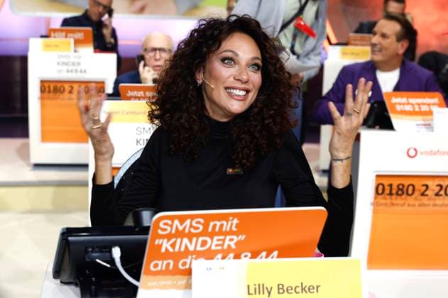 Lilly Becker at the 30 RTL Spendenmarathon 2025 in Studio 8 of EMG Studios Hürth, 20 11 2025 Foto:xR.xStoffelsx xFuturexImagex spendenmarathon_5112