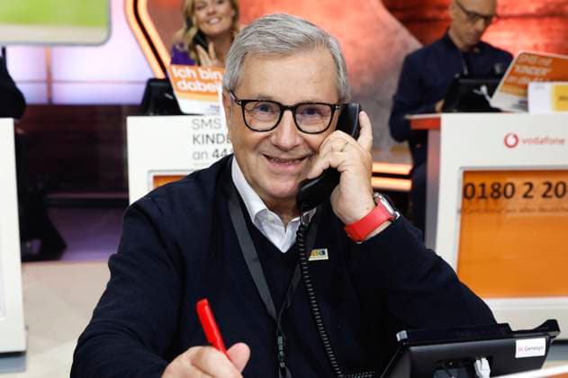 Jan Hofer at the 30 RTL Spendenmarathon 2025 in Studio 8 of EMG Studios Hürth, 20 11 2025 Foto:xR.xStoffelsx xFuturexImagex spendenmarathon_5149