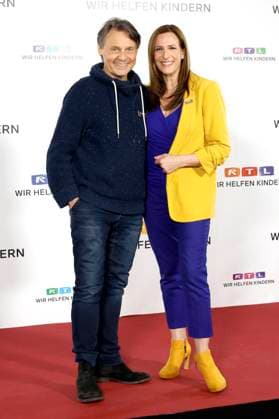 Wolfgang Bahro and Ulrike Frank at the 30 RTL Spendenmarathon 2025 in Studio 8 of EMG Studios Hürth, 20 11 2025 Foto:xR.xStoffelsx xFuturexImagex spendenmarathon_5181