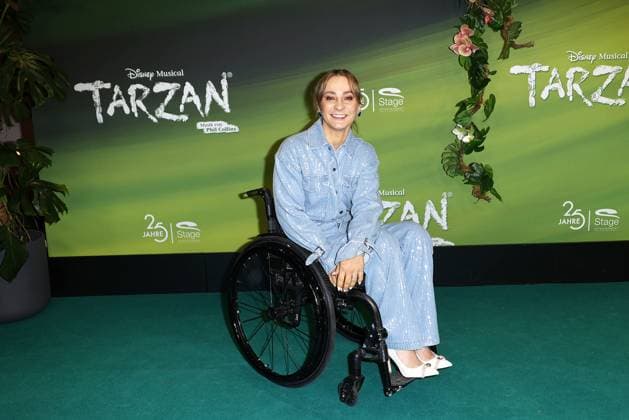 Kristina Vogel at the Tarzan Musical Premiere on 20 11 2025 at the Stage Theater Neue Flora in Hamburg Tarzan Musical Premiere in Hamburg